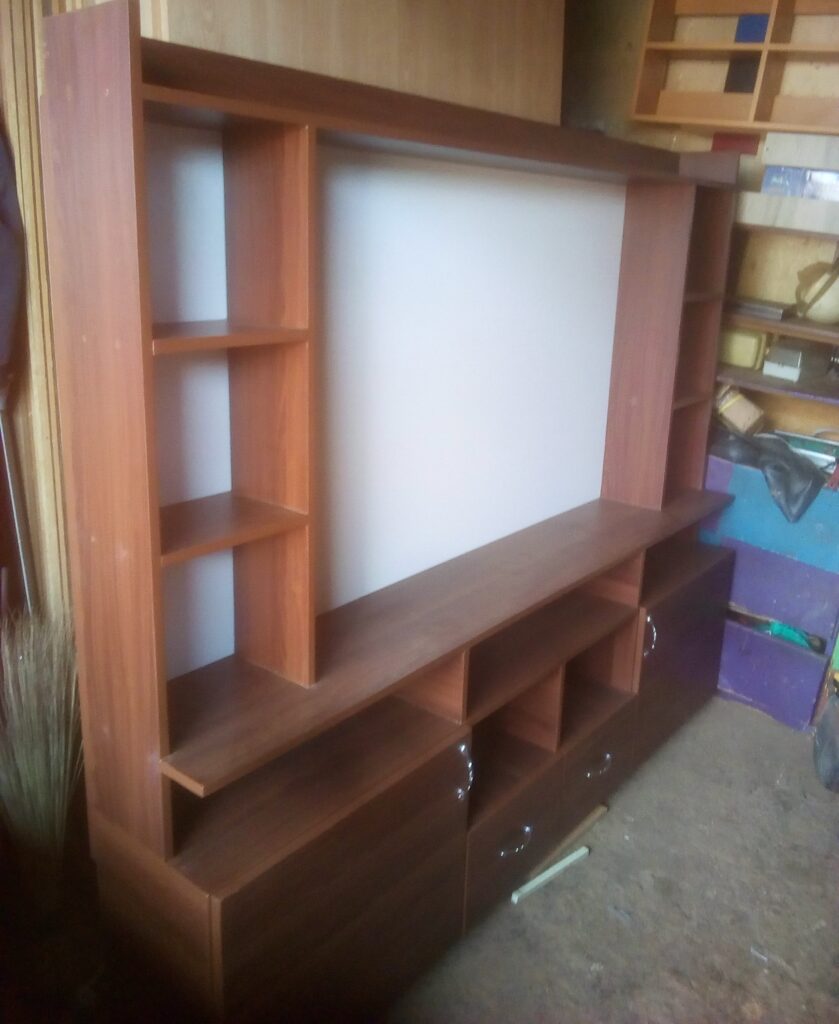 Scandinavian-Inspired TV Stand with Drawers