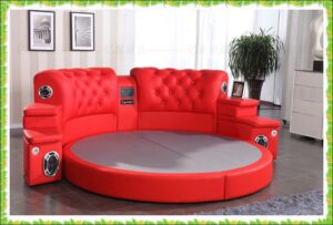 Futuristic Design with the Galaxy Round Bed