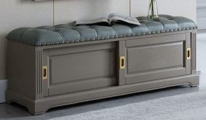 Shoe storage bench