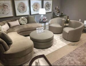 Curved Corner Sofaset