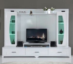 Modern Wall-Mounted TV Shelf with Floating Entertainment Center