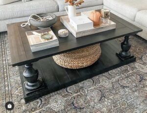 Rectangular Glass Center Table