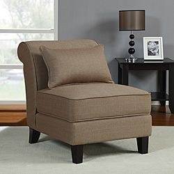 Classic Upholstered Slipper Chair