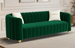 Eclectic Ecstasy Velvet Sofa