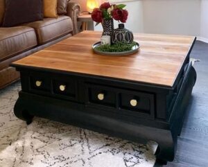 Rectangular Glass Center Table