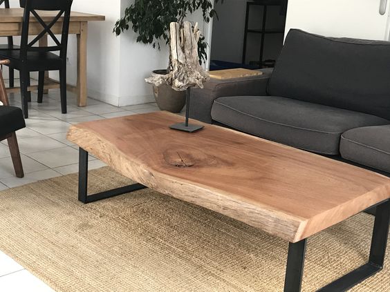 Live Edge Center Table