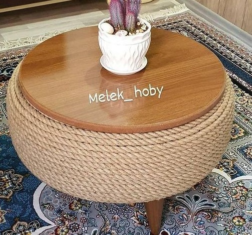 Wicker Center Table