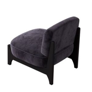 Modern Velvet Slipper Chair