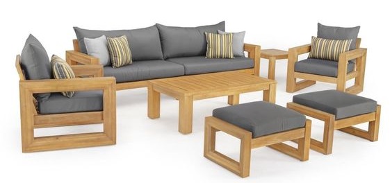 Wooden Frame Conversation Sofaset