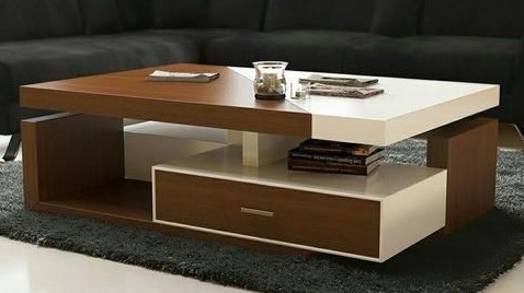 Minimalist Wooden Center Table