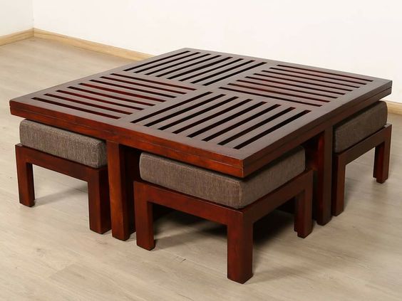 Storage Ottoman Center Table