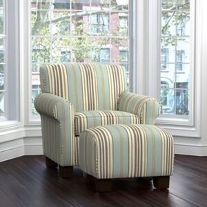 Coastal-Inspired Slipper Chair