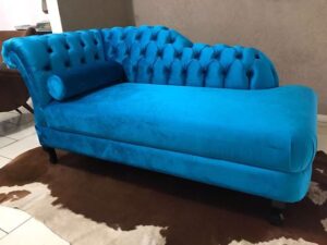 Art Deco Inspired Chaise Lounge