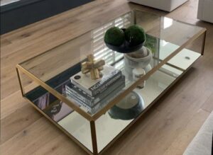 Contemporary Glass Coffee Table