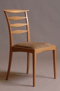 Bold Bentwood Wooden Dining Chair
