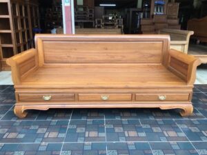 Scandinavian Inspired Daybed with Solid Wood Frame