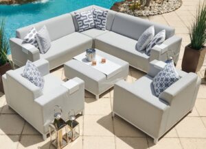 Traditional Three-Piece Conversation Set