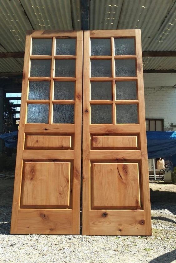 French Country Double Doors: