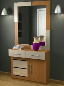 Minimalist Frameless Dressing Mirror
