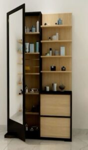 Minimalist Frameless Dressing Mirror
