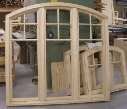 Sliding Wooden Door Frame for Space Saving
