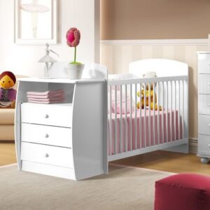 Scandinavian-Style Baby Cot