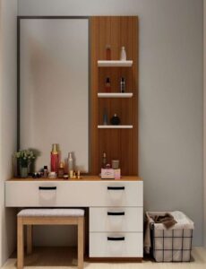 Minimalist Frameless Dressing Mirror