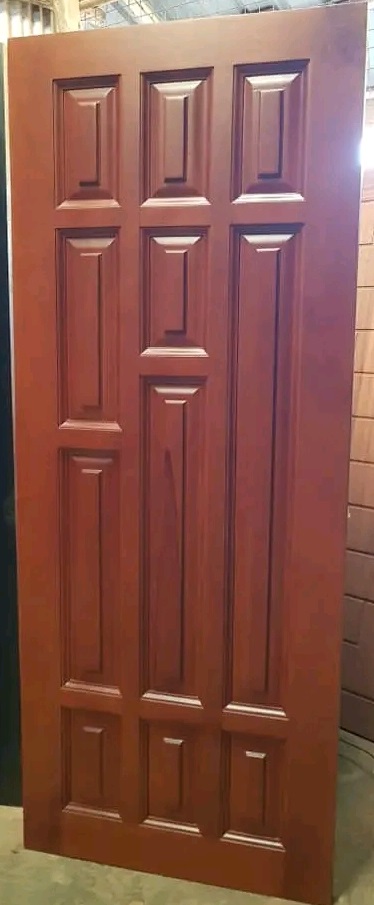 Classic Paneled Wooden Door