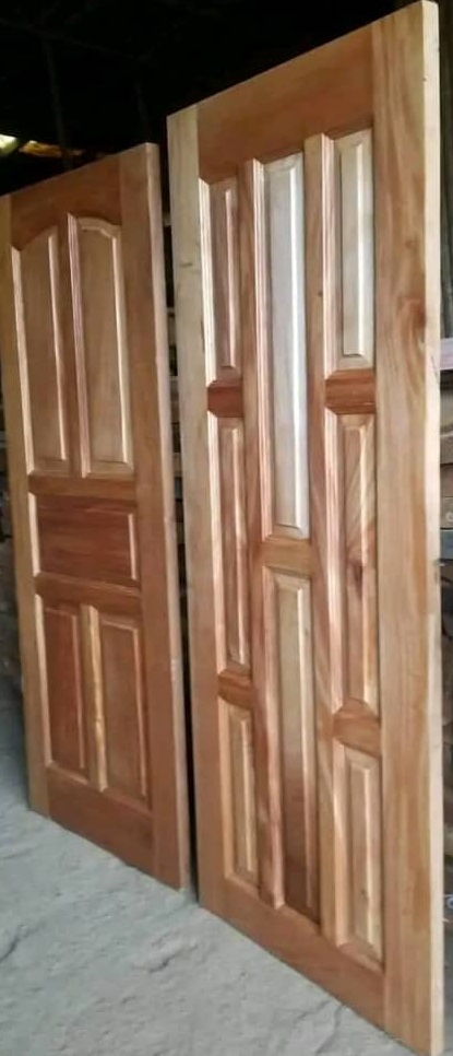 Classic Paneled Wooden Door