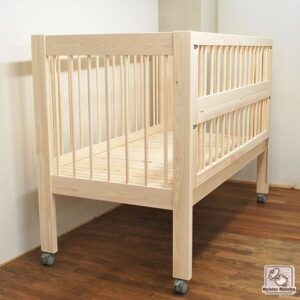 Scandinavian-Style Baby Cot