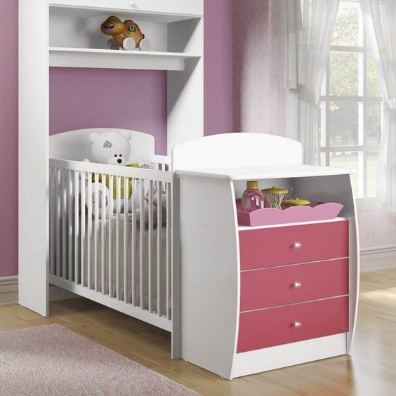 Scandinavian-Style Baby Cot