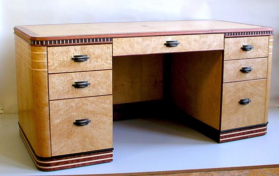 Art Deco Inspired Writing Bureau