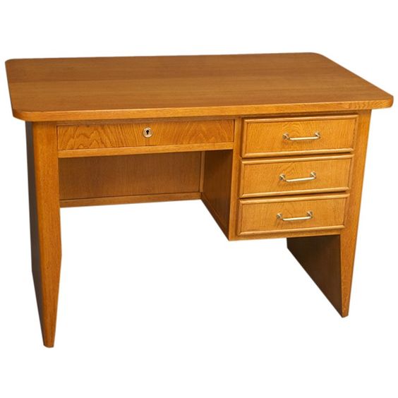 Contemporary Study Table with Minimalist Design