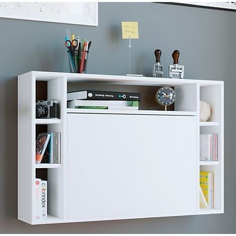 Space-Saving Wall-Mounted Desk
