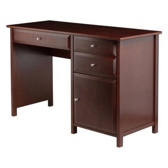 Traditional Writing Desk with Drawers