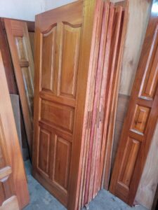 Mahogany Wood Door