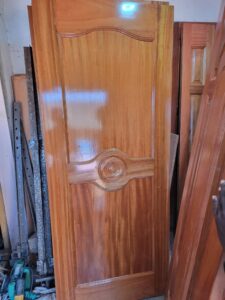 Mahogany Wood Door