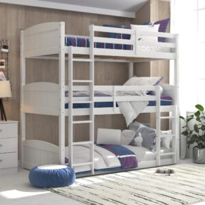Triple Bunk Bed with Storage