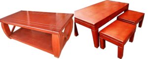 Wood Top Living Room Center Table