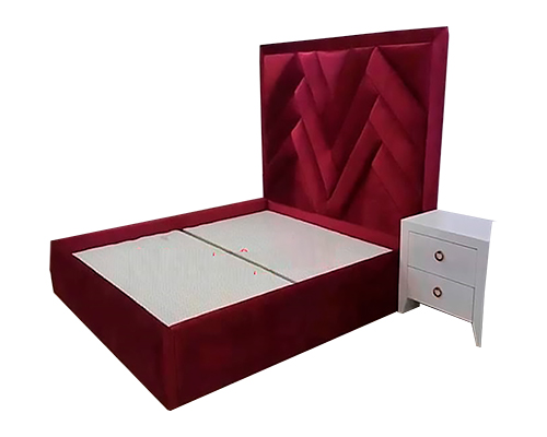 Upholstered bed