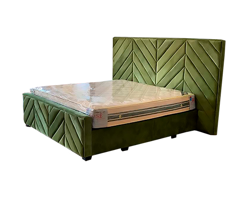 Upholstered bed 5x6 feet