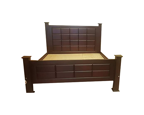 Sleigh king size wooden Bed