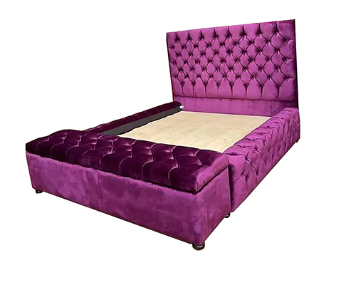 Upholstered bed 5x6 feet