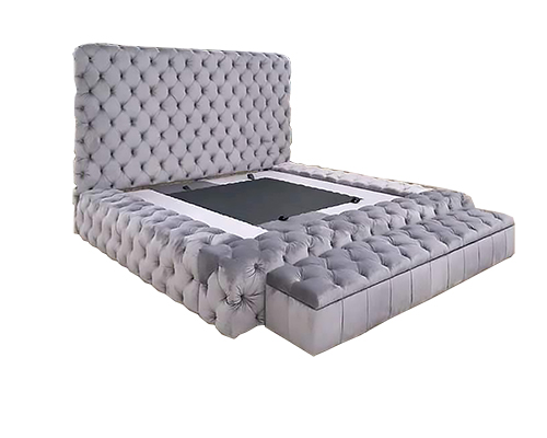 Upholstered bed 5x6 feet