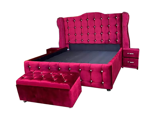 Upholstered bed 5x6 feet