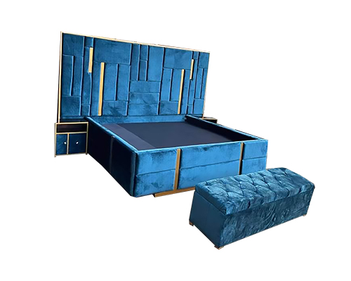 Upholstered bed 5x6 feet