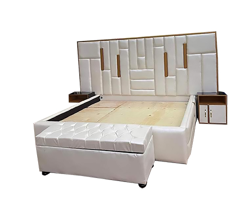 Upholstered bed 5x6 feet