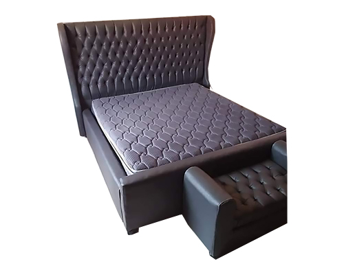 Upholstered bed 5x6 feet
