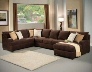 Turfed U shaped Sofaset 