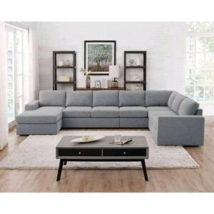 Turfed U shaped Sofaset 